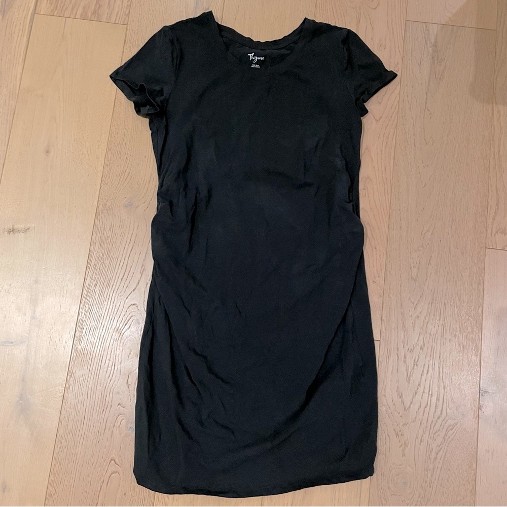 Thyme Maternity cotton bodycon dress